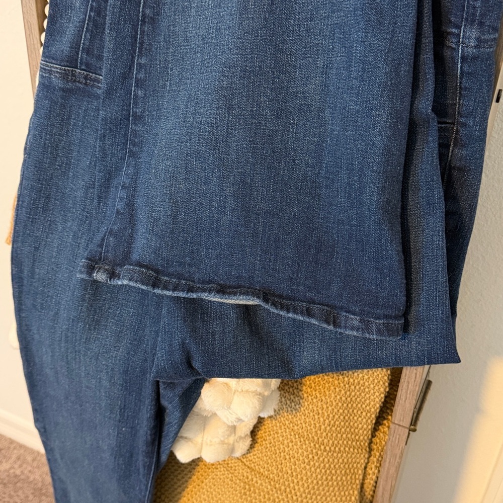 We The Free Dark Blue High-Rise Flare Jeans - Picture 6 of 9